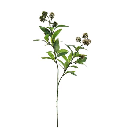 Michaels, 25" Green & Pink Viburnum Stem by Ashland® – Category: Stems